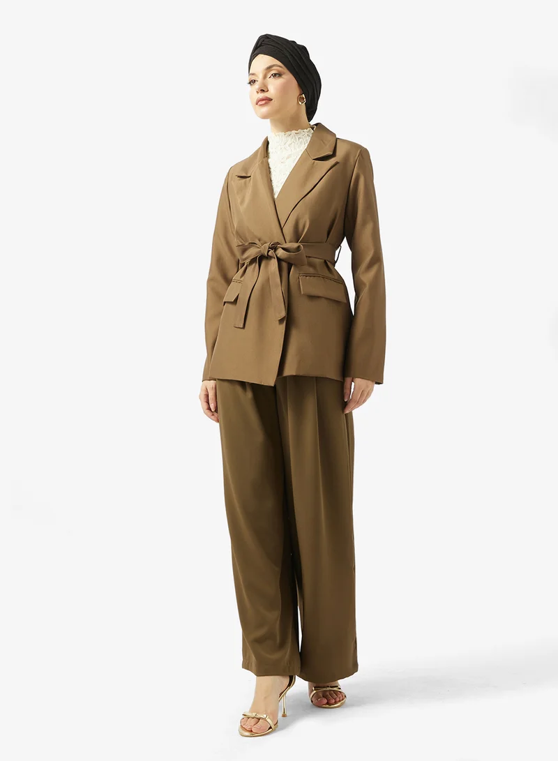ELLA  Self Tie Blazer for Women | Best Price UAE